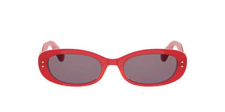 DIOR OBLIQUE B1I DIOR OBLIQUE B1I women Red Oval Sunglasses