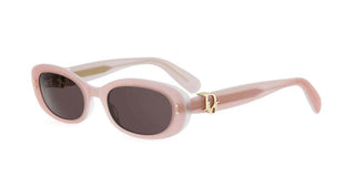 DIOR OBLIQUE B1I DIOR OBLIQUE B1I women Pink Oval Sunglasses