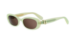 DIOR OBLIQUE B1I DIOR OBLIQUE B1I women Green Oval Sunglasses