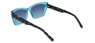 Dkny DK554S women Blue Cat Eye Sunglasses