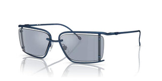 Diesel DL 1002 unisex Blue Rectangle Sunglasses