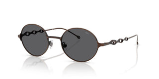 Diesel DL 1008 unisex Havana Round Sunglasses
