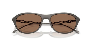 Diesel DL 1011 unisex Ruthenium Oval Sunglasses