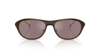 Diesel DL 1011 unisex Brown Oval Sunglasses