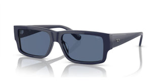 Diesel DL 2003 men Blue Rectangle Sunglasses