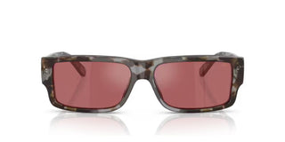 Diesel DL 2003 men Havana Rectangle Sunglasses