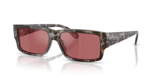Diesel DL 2003 men Havana Rectangle Sunglasses