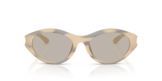 Diesel DL 3005U women Grey Oval Sunglasses