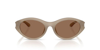 Diesel Dl 3005u Women Brown Oval Sunglasses