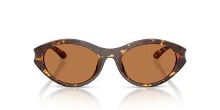 Diesel Dl 3005u Women Havana Oval Sunglasses