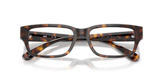 Diesel Dl 4002f Unisex Havana Rectangle Eyeglasses