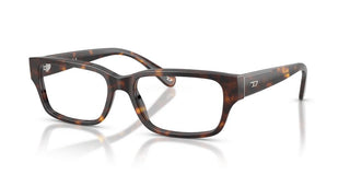 Diesel Dl 4002f Unisex Havana Rectangle Eyeglasses