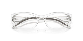Diesel Dl 4004 Women Transparent Cat Eye Eyeglasses