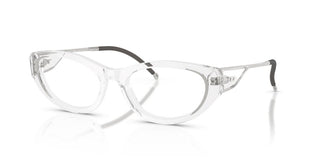 Diesel Dl 4004 Women Transparent Cat Eye Eyeglasses