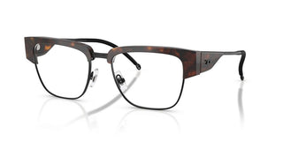 Diesel DL 4005 unisex Havana Squared Eyeglasses