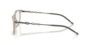 Diesel Dl 4006f Unisex Brown Squared Eyeglasses