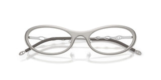 Diesel DL 5001 unisex Silver Oval Eyeglasses