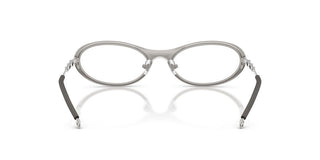 Diesel DL 5001 unisex Silver Oval Eyeglasses