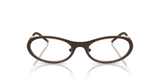 Diesel DL 5001 unisex Brown Oval Eyeglasses