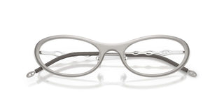 Diesel DL 5001 unisex Silver Oval Eyeglasses