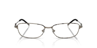 Diesel Dl 5002 Unisex Silver Rectangle Eyeglasses