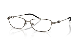 Diesel Dl 5002 Unisex Silver Rectangle Eyeglasses