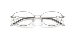 Diesel DL 5004D unisex Silver Oval Eyeglasses