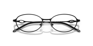Diesel DL 5004D unisex Black Oval Eyeglasses