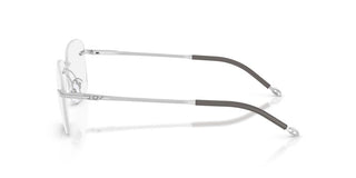 Diesel DL 5005 unisex Silver Rectangle Eyeglasses