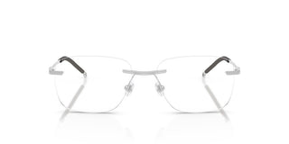 Diesel DL 5005 unisex Silver Rectangle Eyeglasses
