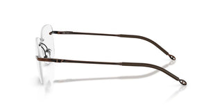 Diesel DL 5005 unisex Brown Rectangle Eyeglasses
