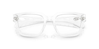 Diesel Dl 6001u Unisex Transparent Squared Eyeglasses
