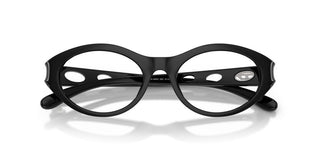 Diesel DL 6002U women Black Oval Eyeglasses