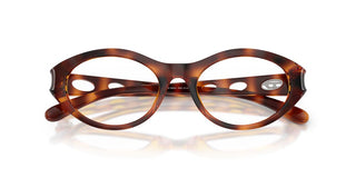 Diesel DL 6002U women Havana Oval Eyeglasses