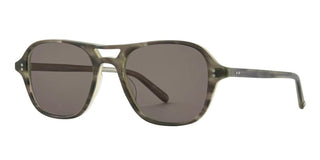 GARRETT LEIGHT DOC SUN unisex Havana Pilot Sunglasses