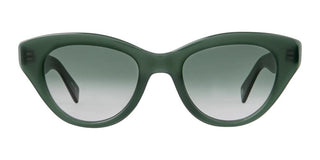 GARRETT LEIGHT DOTTIE SUN unisex Green Cat Eye Sunglasses