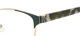 Kate Spade DOVE/G women Green Pantos Eyeglasses