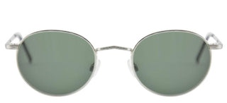 Moscot Dov Sun Unisex Silver Round Sunglasses
