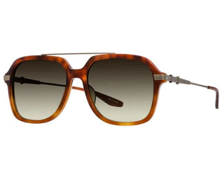 BARTON PERREIRA D.Ellis D.Ellis men Havana Squared Sunglasses