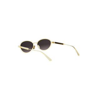 DIOR DiorCannage R1U women Gold Oval Sunglasses