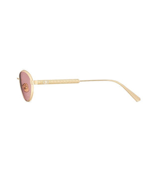DIOR DiorCannage R1U women Gold Oval Sunglasses