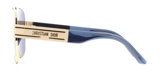 Dior Diorsignature A3u Women Gold Pilot Sunglasses