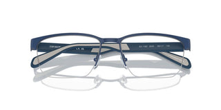 Emporio Armani Ea1162 Men Blue Rectangle Eyeglasses