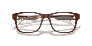 Emporio Armani Ea3239 Men Brown Rectangle Eyeglasses