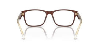 Emporio Armani Ea3239 Men Brown Rectangle Eyeglasses