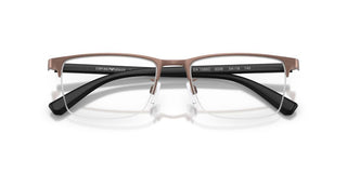 Emporio Armani EA 1085D men Brown Rectangle Eyeglasses