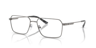 Emporio Armani Ea 1166 Men Ruthenium Rectangle Eyeglasses