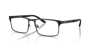 Emporio Armani Ea 1170 Men Black Rectangle Eyeglasses