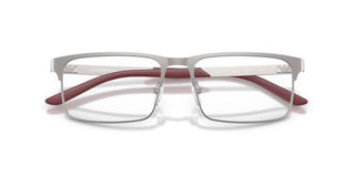 Emporio Armani Ea 1170 Men Ruthenium Rectangle Eyeglasses