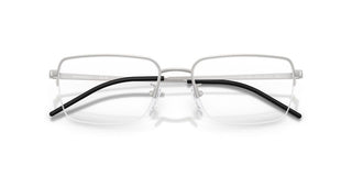 Emporio Armani EA 1180D men Silver Rectangle Eyeglasses